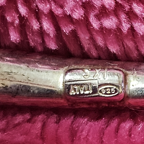 Elegant ** ITALIAN STERLING SILVER** Bangle Bracelet - Picture 6 of 6